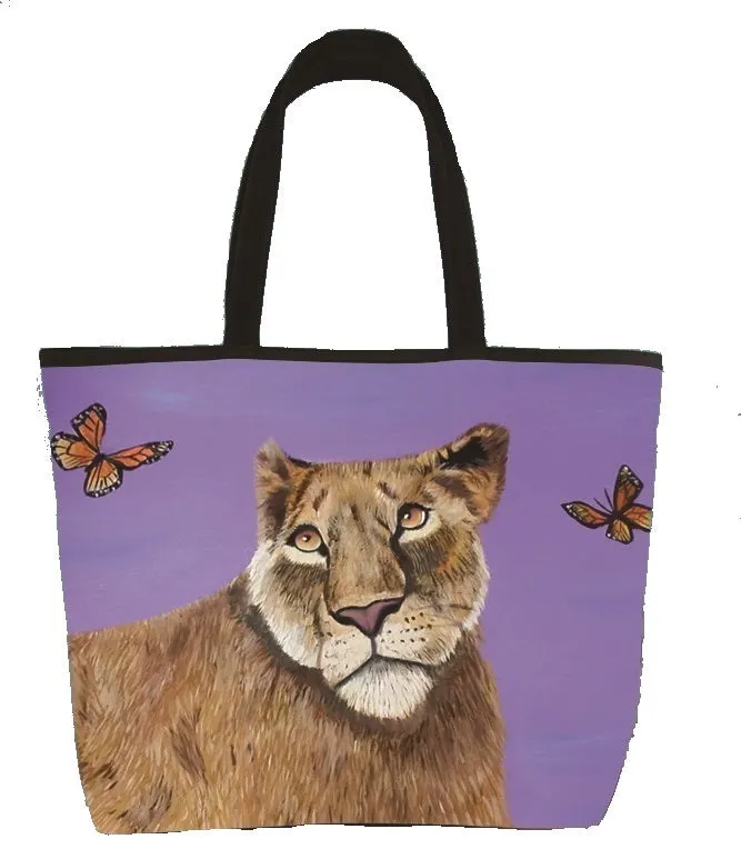 Lioness Purrfect Tote - Curiosity