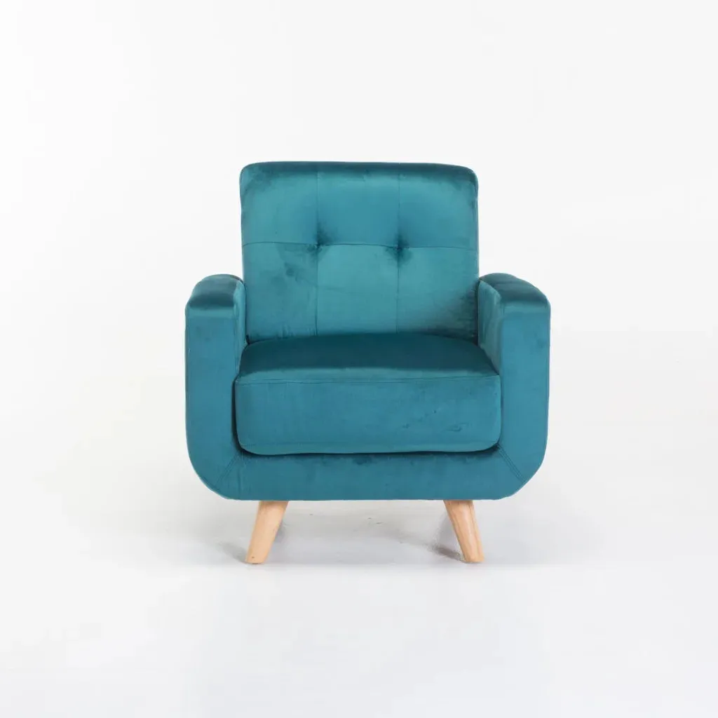 LUNA VELVET ARMCHAIR