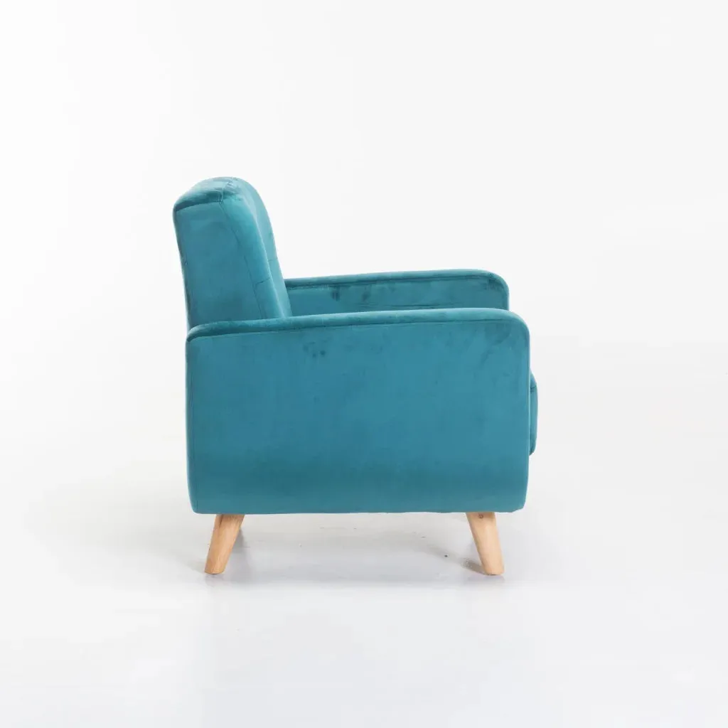 LUNA VELVET ARMCHAIR