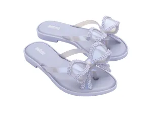 Melissa Slim IV AD Lilac Flats Flipflop