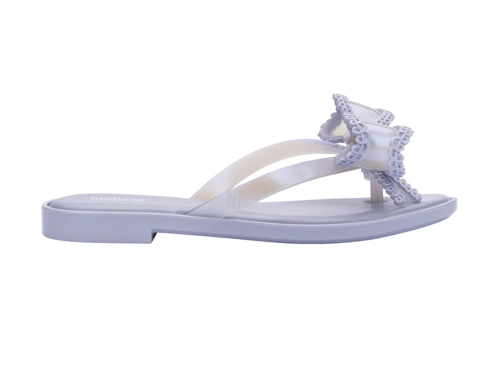 Melissa Slim IV AD Lilac Flats Flipflop