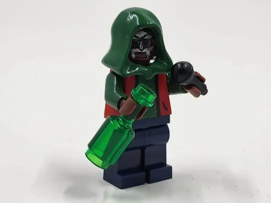 Metal Face Villain Classic Minifigure MM.. FOOD/Operation: Doomsday