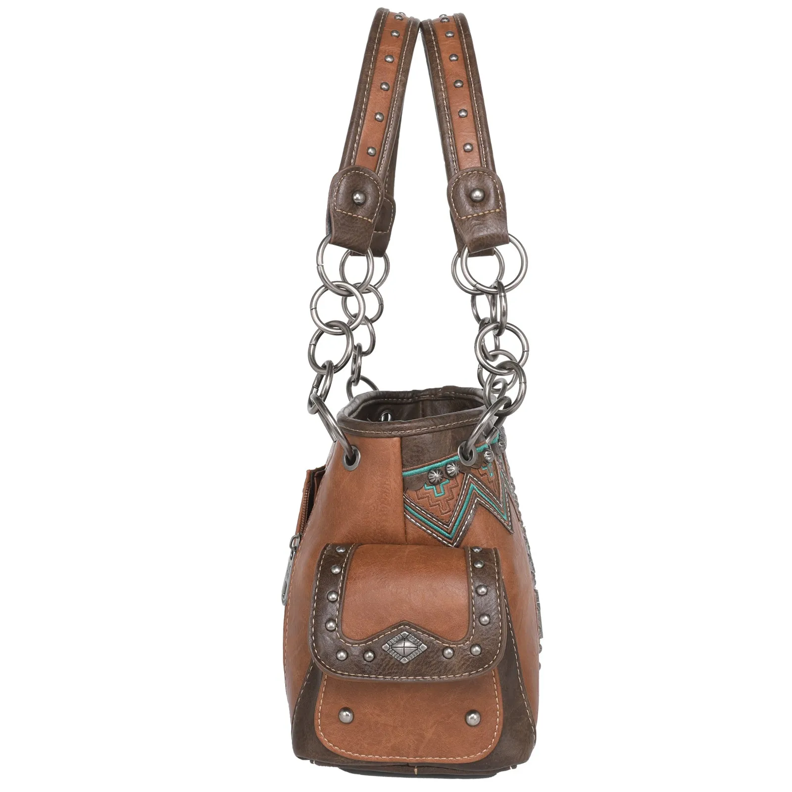 MW1102G-8085 Montana West Spiritual Collection Concealed Carry Satchel