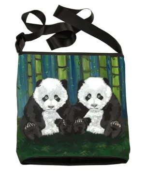 Panda Cubs Kitten Cross Body Bag - Empyrean Counterparts