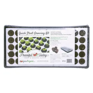 Peaceful Valley Quick Start Growing Kit w/Q-Plugs 55 Cell