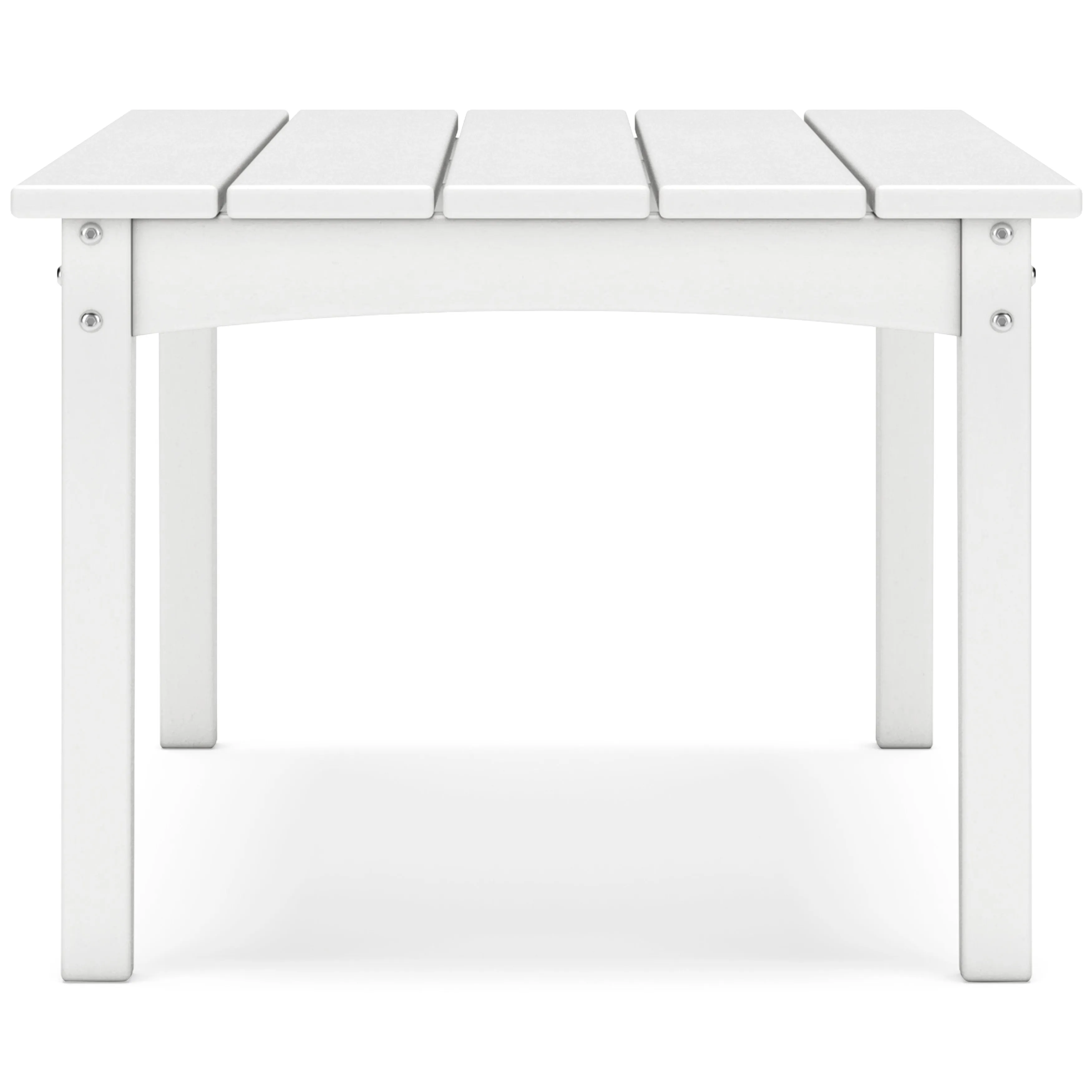 Poly White Outdoor 44" Coffee Table