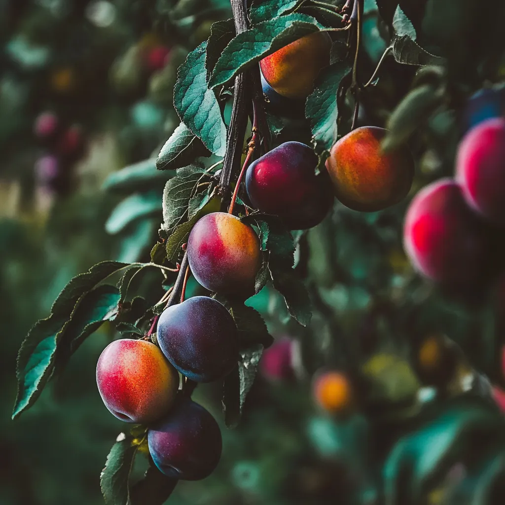 "Constant Harvest" Pluot 3 on 1 Multiple Grafted Fruit Tree