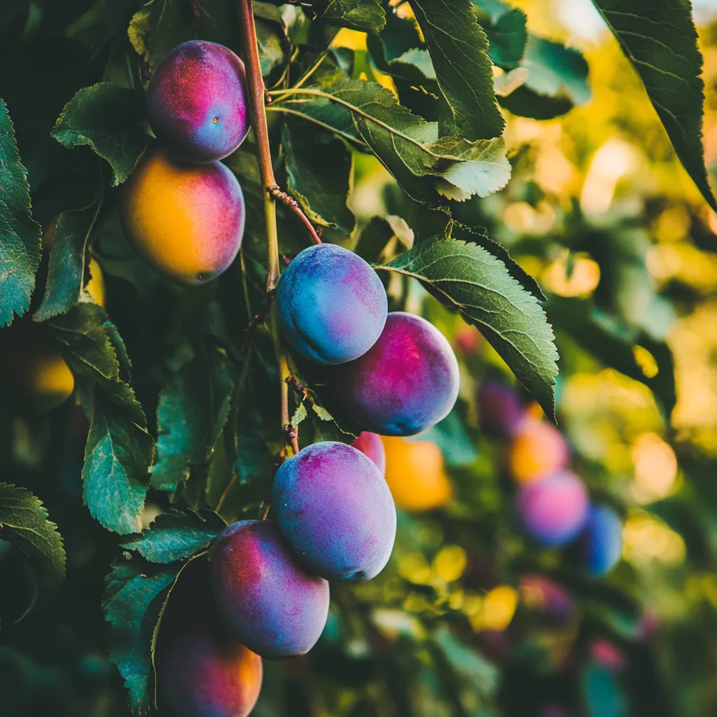 "Constant Harvest" Pluot 3 on 1 Multiple Grafted Fruit Tree