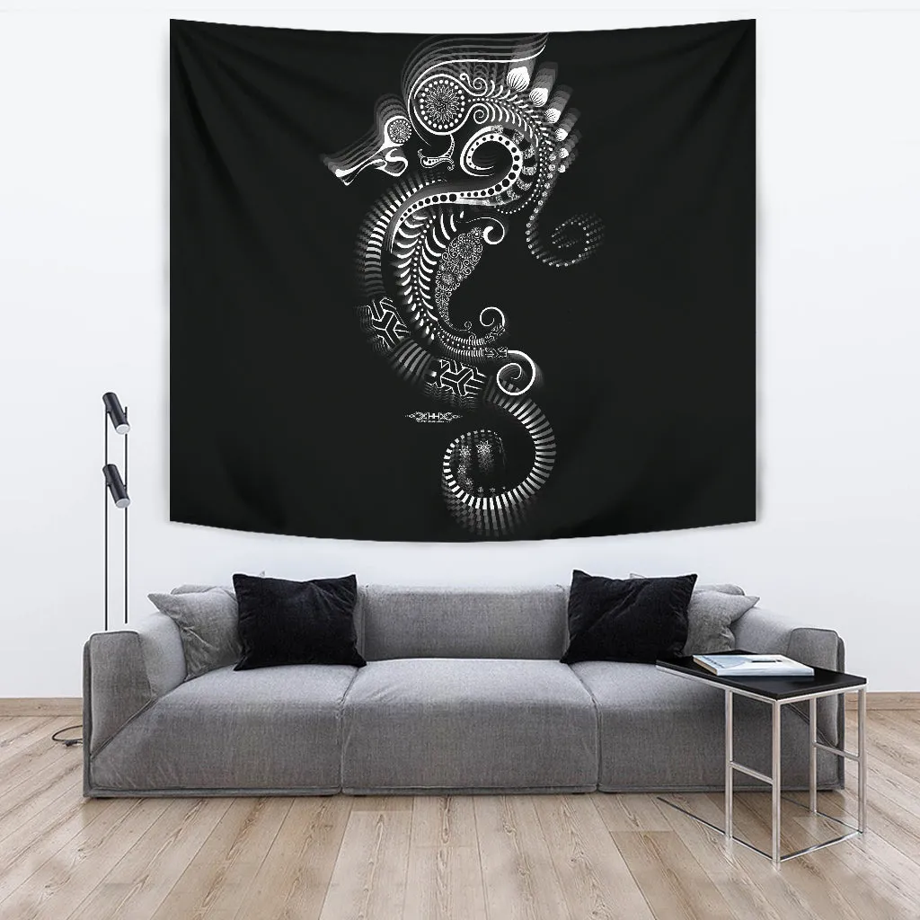 Seahorse Artwork Tapestry