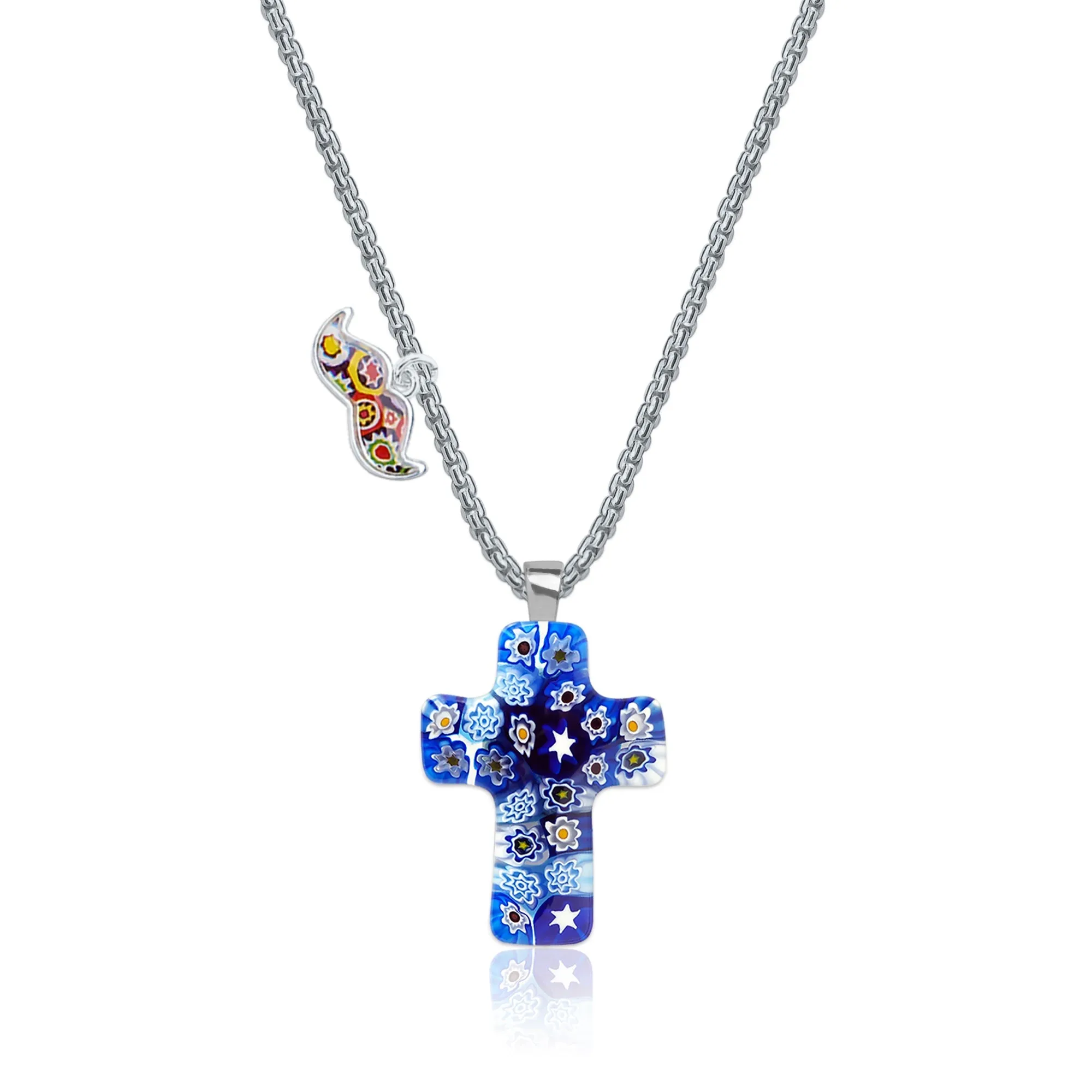 Starry Night Cross Necklace