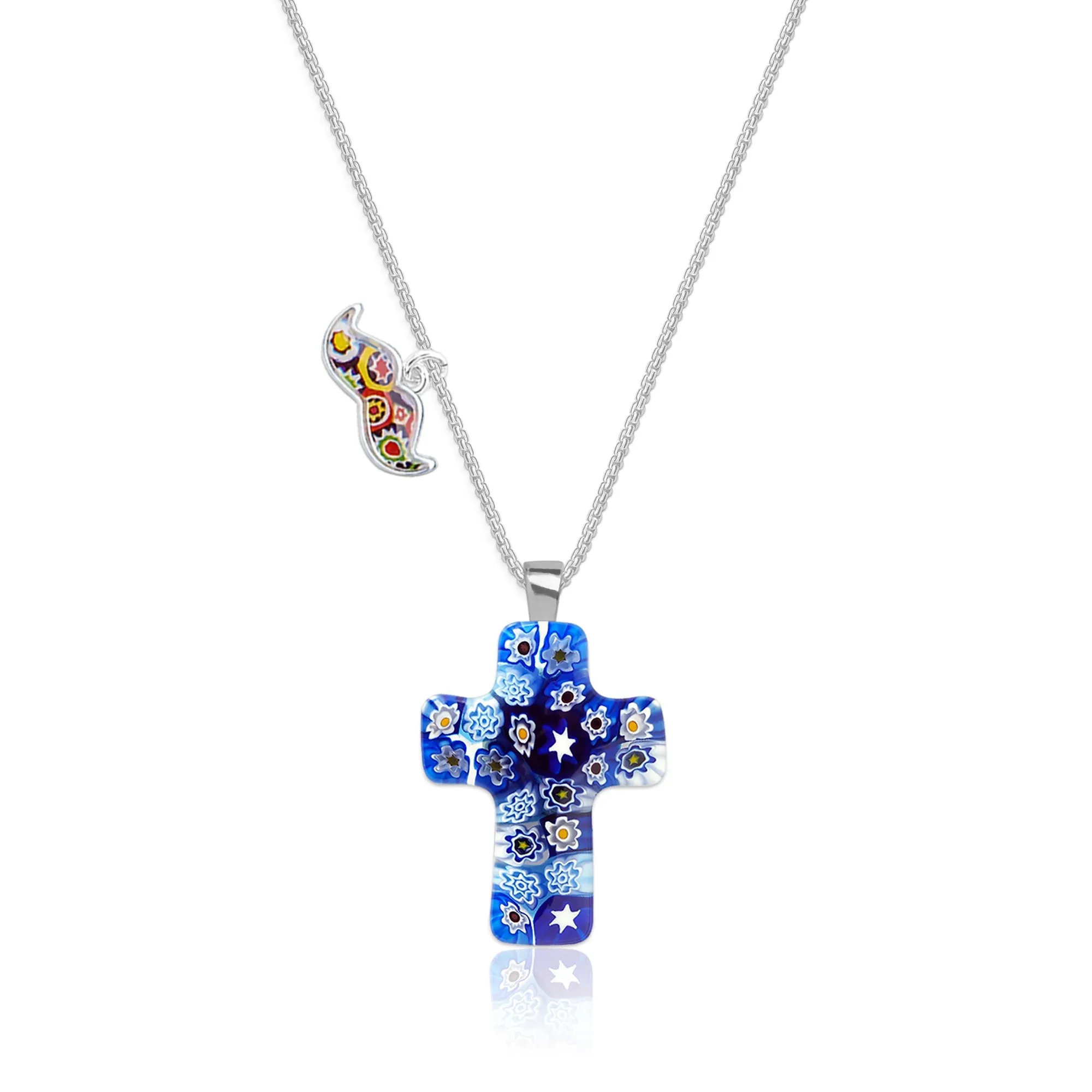 Starry Night Cross Necklace