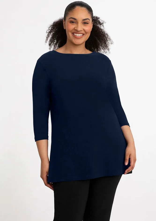 Sympli - Nu Ideal 3/4 Sleeve Tunic Top