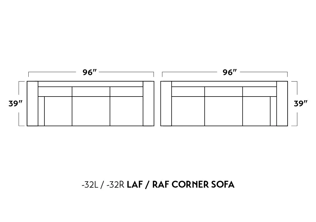 Track Laf Corner Sofa