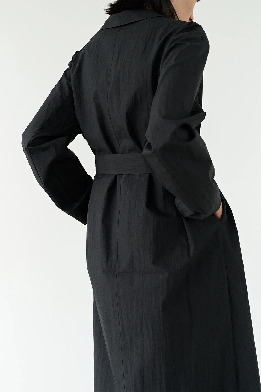 (UNISEX) JOSEPH ROBE (BLACK)